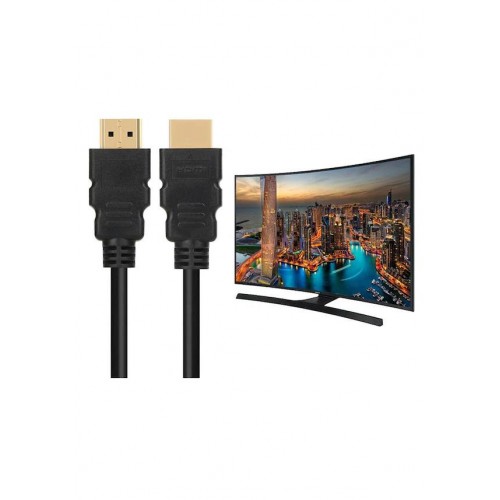 15M Metre Hdmi - Hdmi Kablo Altın Uçlu 3D V1.4B Full Hd