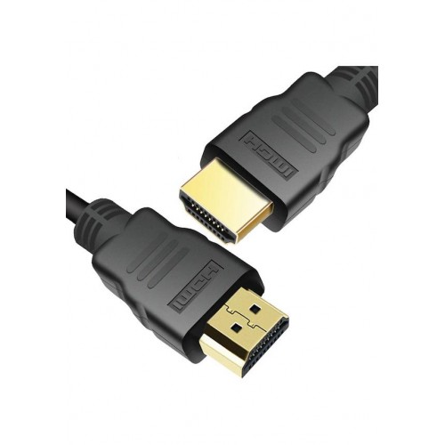 5M Metre Hdmi - Hdmi Kablo Altın Uçlu 3D V1.4B Full Hd