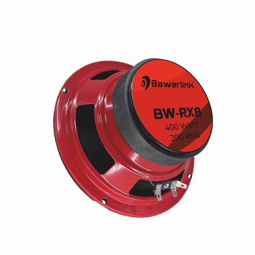 Bawerlink BW-RX8 Ultra Pro 20 Cm Midrange Hoparlör Çifti 800W 400W RMS Profesyonel Seri