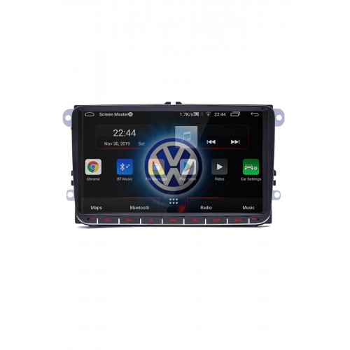 Bawerlink BW-9400 9 Inc Androıd 11 T3 2+32 Gb+Carplay VW Universal Multimedıa Oto Teyp (Volkswagen)
