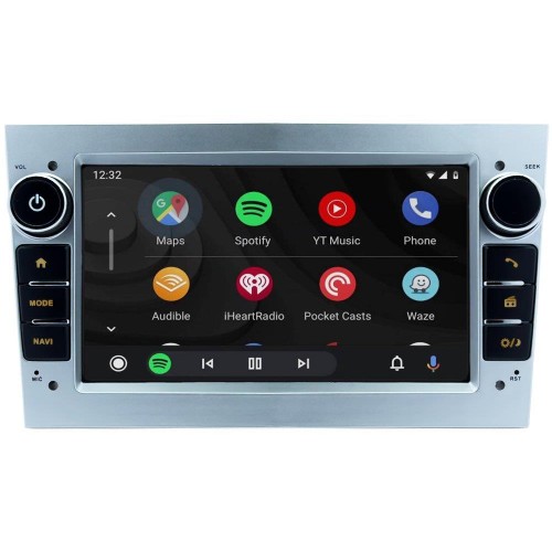 Bawerlink Opel Silver 7 Inch High/ST - Astra H, Corsa D, Vectra C, Combo, Zafira - 2GB RAM, 32GB Hafıza