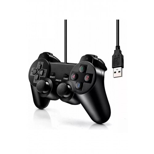 Bilgisayar Pc Usb Oyun Kolu Gamepad Analog Titreşim