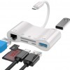 Concord BYL-1034 Lighting to 100Mbps Ethernet Lan RJ45 USB OTG Camera Adapter Hub For iPhone