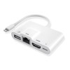 Concord BYL-1034 Lighting to 100Mbps Ethernet Lan RJ45 USB OTG Camera Adapter Hub For iPhone
