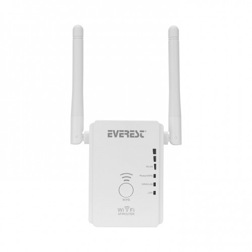 Everest EWR-N501 300Mbps 2.4GHz 1*WAN+1*LAN+WPS Router+AP+Repeater Wifi Range Extender