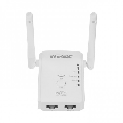 Everest EWR-N501 300Mbps 2.4GHz 1*WAN+1*LAN+WPS Router+AP+Repeater Wifi Range Extender