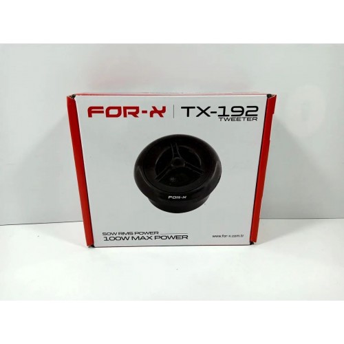 For-X Tx-192 Amfi Uyumlu Tweeter 100w 50rms 5cm