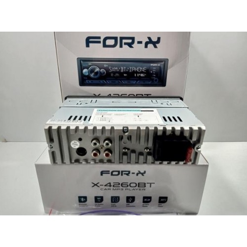 For-x X-4260BT 4x60w Bluetoothlu 7 Renk Oto Teyp