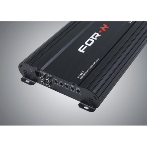 FOR-X X-750.1 3000 W LPF ve BASS KONTROLLÜ PROFOSYONEL OTO ANFİ
