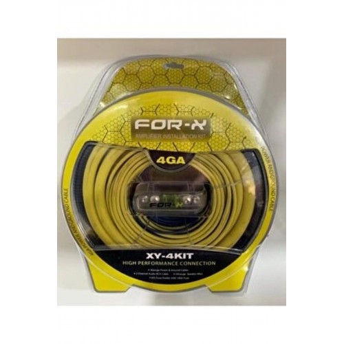 For-X Xy-4kit 4ga Kablo Seti Sarı