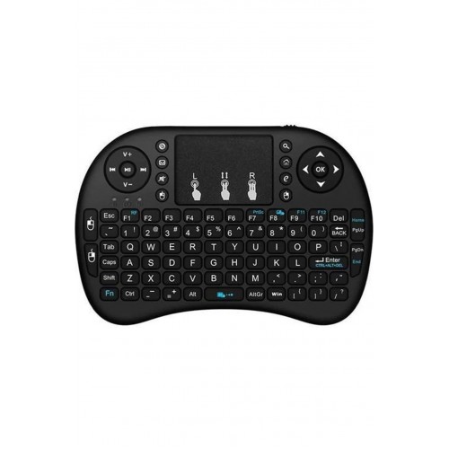 Gomax Kablosuz Bluetooth Smart TV Box Uyumlu Türkçe Mini Klavye