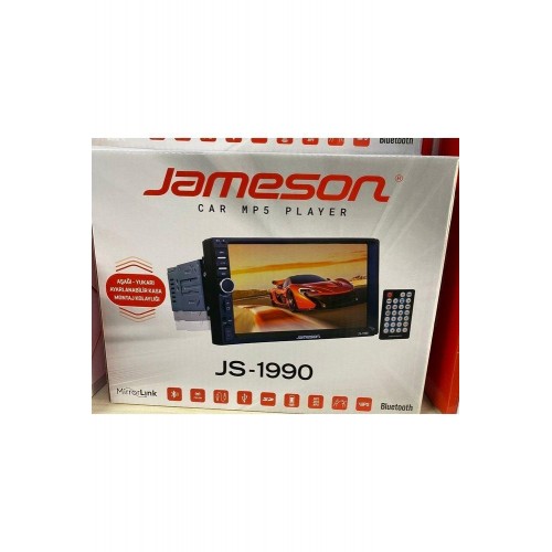 Jameson Js-1990 7 inç Ince Kasa Ayarlanır Ekran Double Teyp Uyumlu