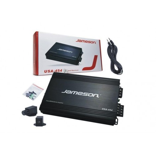 JAMESON USA-454 4 KANAL BAS KONTROLLÜ 2000 Watt OTO ANFİ
