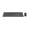Lenovo Lecoo KW201 Kablosuz Q Klavye - Mouse Set Siyah