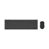 Lenovo Lecoo KW201 Kablosuz Q Klavye - Mouse Set Siyah