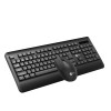 Lenovo Lecoo KW202 Kablosuz Q Klavye - Mouse Set Siyah