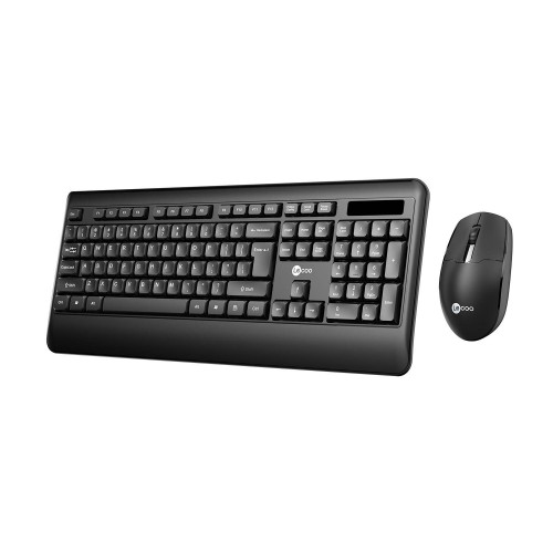 Lenovo Lecoo KW202 Kablosuz Q Klavye - Mouse Set Siyah