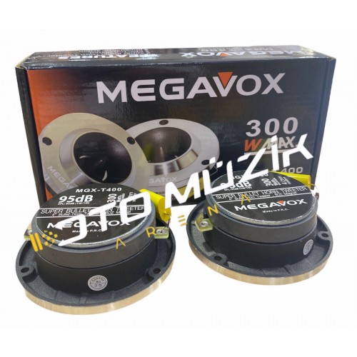 Megavox MGX-T400 300 Watt Bullet Horn Dome Tweeter 10 cm