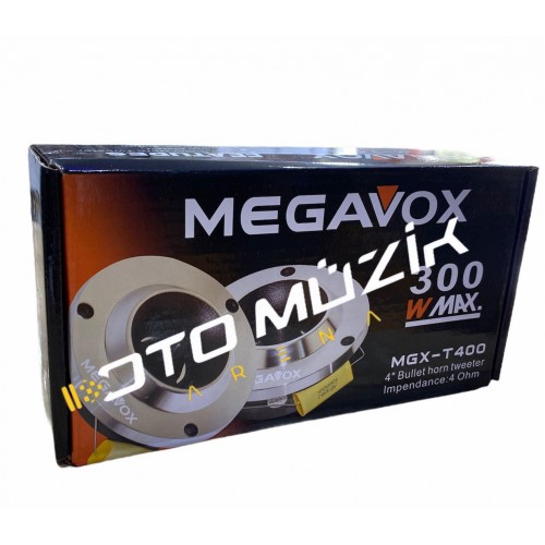 Megavox MGX-T400 300 Watt Bullet Horn Dome Tweeter 10 cm