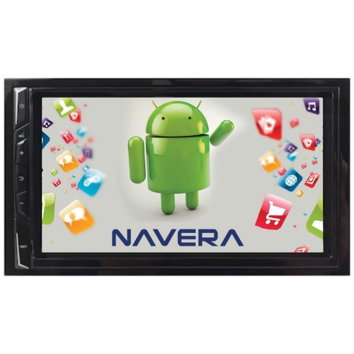 NAVERA Multimedia Double Teyp 7 Androıd 2gb Ram 16 Rom Gps/Bt/Usb/Fm 12/24v Kameralı Vn-54and