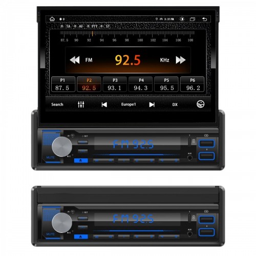 Newfron Oto Teyp Indash 7 RGB Android Bt/usb/sd/fm/aux/gps 4 gb Ram 32 gb Hafıza Kameralı NF-AN20