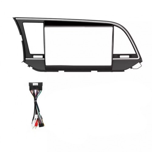 NOİSER 9” Android Multimedya Çerçevesi - Hyundai Elantra (2018-2020) Uyumlu, Soketli Kolay Montaj