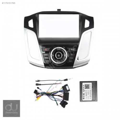 NOİSER Ford Focus 3-4 2012-2018 Android Teyp Çerçeve (9 Inch) - Soket & Canbus Uyumu