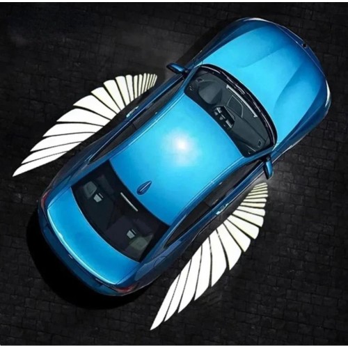 Universal Ayna Altı Angel Led Gündüz Farı | Melek Kanat Beyaz Işık | Oto Araç İçin Uyumlu