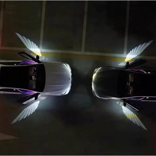 Universal Ayna Altı Angel Led Gündüz Farı | Melek Kanat Beyaz Işık | Oto Araç İçin Uyumlu
