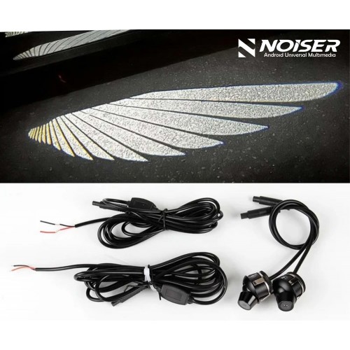 Universal Ayna Altı Angel Led Gündüz Farı | Melek Kanat Beyaz Işık | Oto Araç İçin Uyumlu