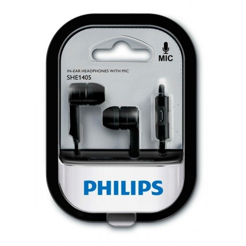Philips SHE-1405BK Mikrofonlu Kulak İçi Kulaklık Siyah