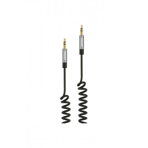 Philips SWR2102/93 3.5 mm Jack Spiral Aux Ses Kablosu - 1 M