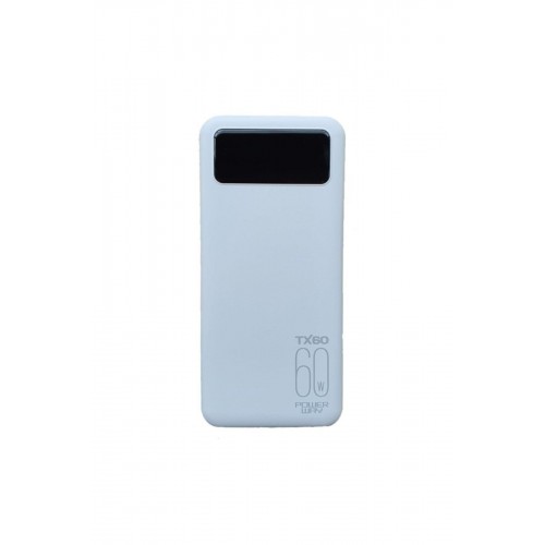Powerway TX60 60000 Mah Powerbank Dijital Göstergeli Beyaz Powerway TX60 60000 Mah Powerbank Dijital Göstergeli Beyaz