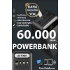 Powerway TX60 60000 Mah Powerbank Dijital Göstergeli Siyah