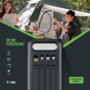 Powerway TX80 80000 mAh Powerbank Fenerli Taşınabilir Şarj Aleti