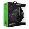RAMPAGE RM-K7 MAGNIFIC 7.1 SURROUND SOUND SYSTEM USB OYUNCU MİKROFONLU KULAKLIK YEŞİL