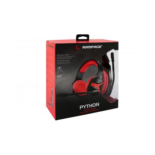 RAMPAGE RM-X1 PYTHON 3,5mm GAMİNG OYUNCU MİKROFONLU KULAKLIK