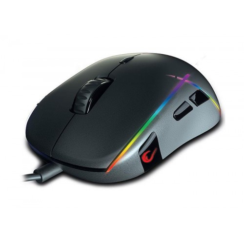 RAMPAGE SMX-R115 GEAR-X 6400dpi HAREKETLİ RGB IŞIKLI 9 ADET MAKRO TUŞLU GAMİNG OYUNCU MOUSE
