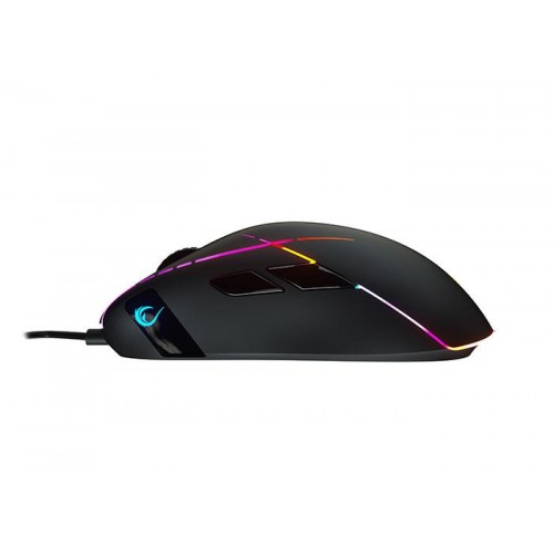 RAMPAGE SMX-R115 GEAR-X 6400dpi HAREKETLİ RGB IŞIKLI 9 ADET MAKRO TUŞLU GAMİNG OYUNCU MOUSE