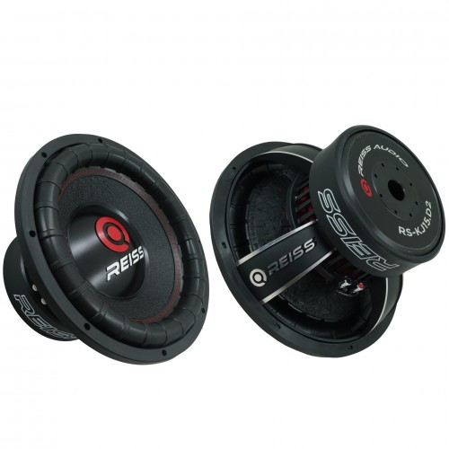 Reiss Audio RS-KJ15 38 Cm Subwoofer Bas 4000 Watt / 2000 RMS  Çift Bobinli Profesyonel Seri