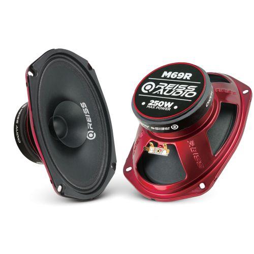 Reiss Audio RS-M69R Oto Mıdrange Oval 6x9 250W 2 Adet 2 Yollu