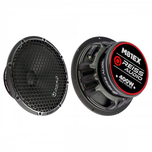 Reiss Audio RS-M81EX Midrange Hoparlör 20 cm 800W Maksimum 400 RMS Güç Kapaklı 2 Adet Takım