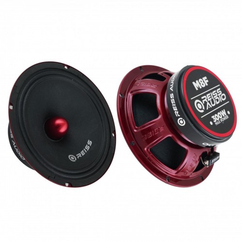 Reiss Audio RS-M8F 20cm 300w Midrange Speaker 1 Takım / 2 Adettir Kapaklar Dahildir. Yeni Seri