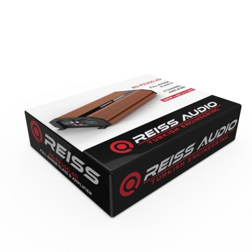 Reiss Audio Rs-px200.4d 4 Ohm 4x200 Watt 4 Kanal Oto Amfi