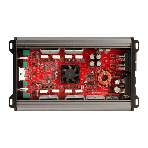 Reiss Audio Rs-Q60.4 Ab Class 4Kanal Oto Amfi 4Ohm 4X60W RMS-2Ohm 4X80W Rms Anfi