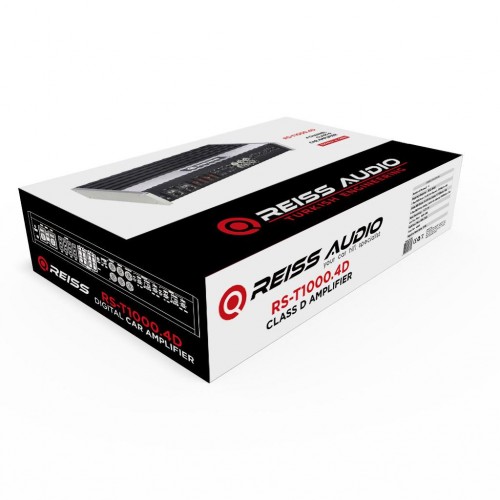 Reiss Audio Rs-T1000.4d 4 Kanal 4ohm 4x250 Watt Rms