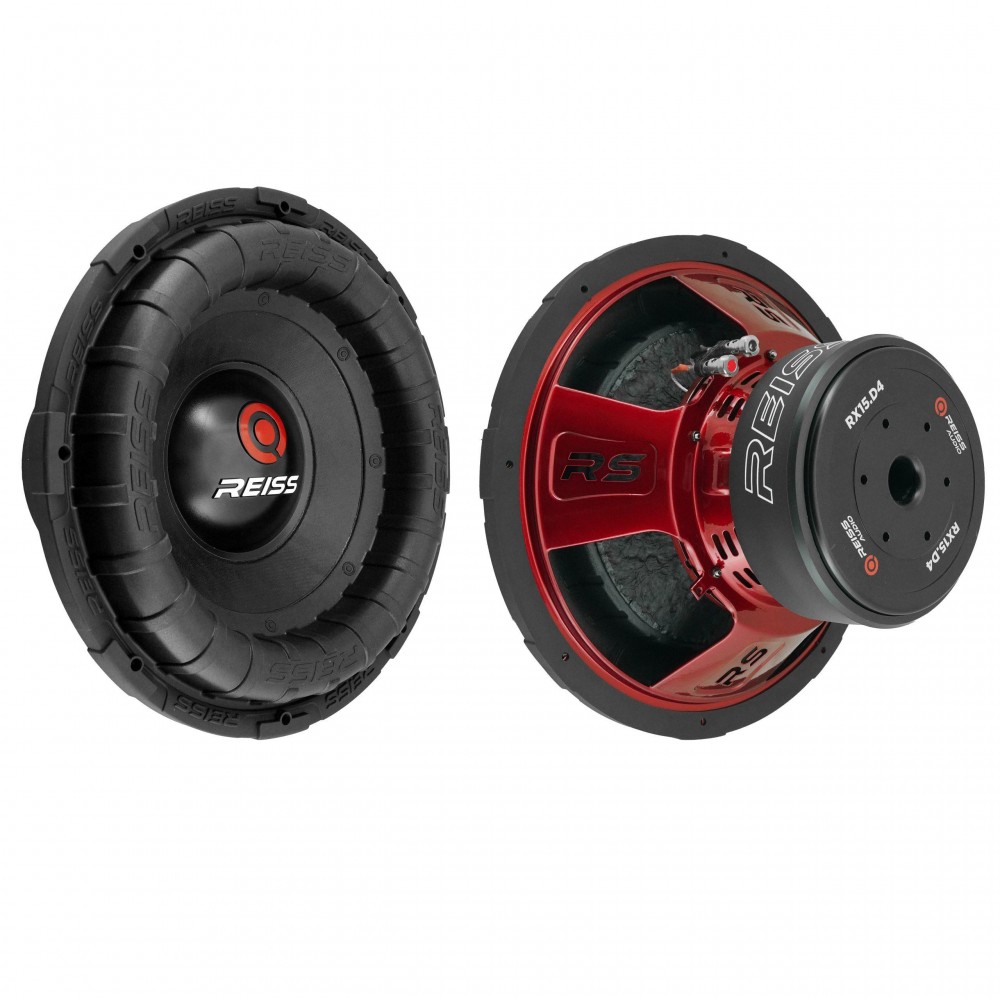Re Audio Rx 15 Reiss Auido RS-RX15 38 Cm Subwoofer Bas 4 Ohm 3000 Watt Max Power Adet ...