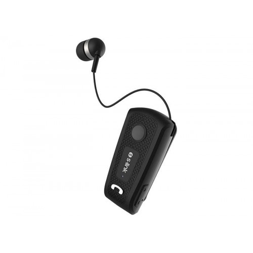 S-link SW-BT35 Mobil Uyumlu Makaralı Siyah Bluetooth Kulaklık