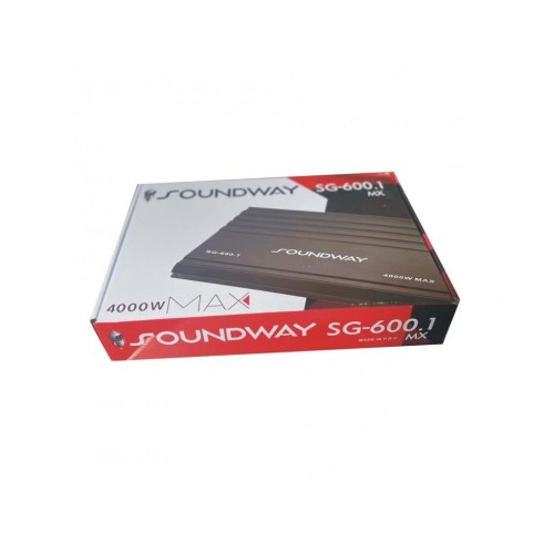 Soundway SG-600.1 4000 Watt  Profesyone Oto Anfi Mono Bass